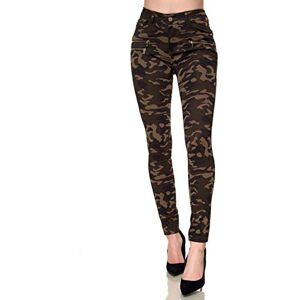 Elara Pantalon Femme Stretch Skinny Fit Jegging Chunkyrayan MEL0344 Multicolore-44 - Publicité Elara Pantalon Femme Stretch Skinny Fit Jegging Chunkyrayan MEL0344 Multicolore-44 - Publicité