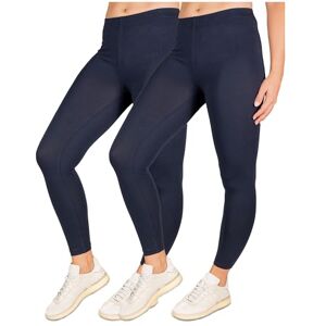 SES Pantalon Corsaire Femme Lot de 2 en Coton Bleu Marine Tailles 42-44 / Legging 3/4 Femme Opaques/Corsaire Femme à la Coupe Parfaite/Legging Coton Femme - Publicité SES Pantalon Corsaire Femme Lot de 2 en Coton Bleu Marine Tailles 42-44 / Legging 3/4 Femme Opaques/Corsaire Femme à la Coupe Parfaite/Legging Coton Femme - Publicité