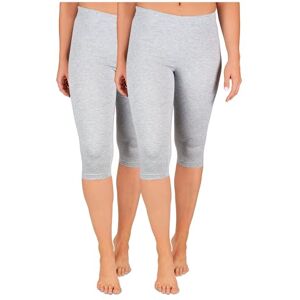 SES Pantalon Corsaire Femme Lot de 2 en Coton Gris chiné Tailles 42-44 / Legging 3/4 Femme Opaques/Corsaire Femme à la Coupe Parfaite/Legging Coton Femme - Publicité SES Pantalon Corsaire Femme Lot de 2 en Coton Gris chiné Tailles 42-44 / Legging 3/4 Femme Opaques/Corsaire Femme à la Coupe Parfaite/Legging Coton Femme - Publicité