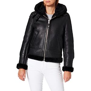 Schott NYC Femme Blouson Cuir, Noir, XS EU - Publicité Schott NYC Femme Blouson Cuir, Noir, XS EU - Publicité