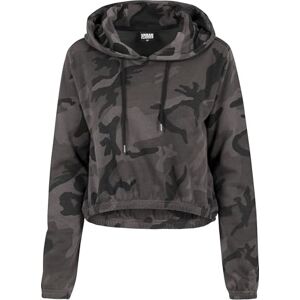 Urban Classics Ladies Camo Cropped Hoody Sweatshirt Capuche, Camouflage foncé, M Femme - Publicité Urban Classics Ladies Camo Cropped Hoody Sweatshirt Capuche, Camouflage foncé, M Femme - Publicité