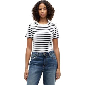 Tommy Hilfiger T-Shirt Manches Courtes Femme Slim Cody Col Ras-du-Cou, Multicolore (Breton/ECU/Dark Night Navy), XL - Publicité Tommy Hilfiger T-Shirt Manches Courtes Femme Slim Cody Col Ras-du-Cou, Multicolore (Breton/ECU/Dark Night Navy), XL - Publicité