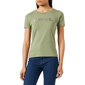 Kaporal T-Shirt Kaki Femme Jasic S Vert - Publicité