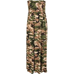 WearAll Grande Taille Pour femme Motif imprimé Robe longue maxi bandeau sans bretelles Taille 16–22, camouflage, 36-38 - Publicité WearAll Grande Taille Pour femme Motif imprimé Robe longue maxi bandeau sans bretelles Taille 16–22, camouflage, 36-38 - Publicité
