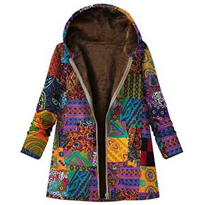 STYLEEA Veste Polaire Femme Grande Taille Grande Taille Hiver Chaud Épais Polaire Doublure Blouson Manche Longue Vintage Chic Bohème Ethnique Imprimée Casual Confortable Manteaux - Publicité STYLEEA Veste Polaire Femme Grande Taille Grande Taille Hiver Chaud Épais Polaire Doublure Blouson Manche Longue Vintage Chic Bohème Ethnique Imprimée Casual Confortable Manteaux - Publicité