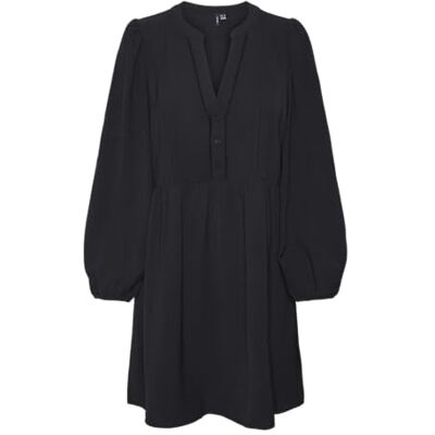 Vero Moda Robe en Dentelle Vmemma Ls pour Femme WVN GA Noos Blouse, Noir, XS, Noir, Taille XS - Publicité Vero Moda Robe en Dentelle Vmemma Ls pour Femme WVN GA Noos Blouse, Noir, XS, Noir, Taille XS - Publicité