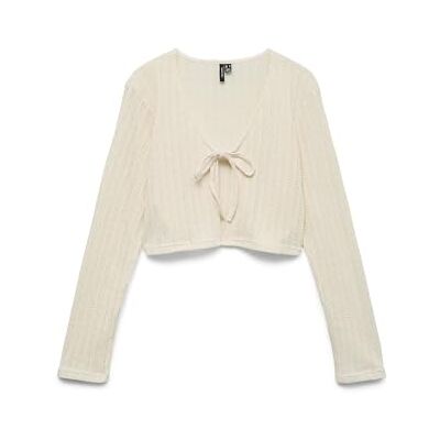 Vero Moda Vmfreja Ls Crop Cardigan WVN Noos, Bouleau, S Femme - Publicité Vero Moda Vmfreja Ls Crop Cardigan WVN Noos, Bouleau, S Femme - Publicité
