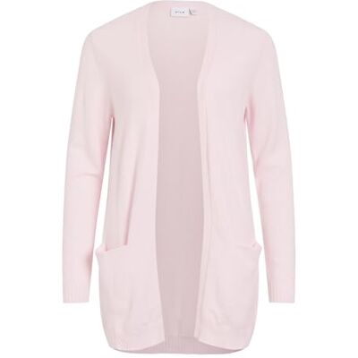 VILA Viril Open L/S Cardigan en Tricot Noos, Rose, XS - Publicité VILA Viril Open L/S Cardigan en Tricot Noos, Rose, XS - Publicité