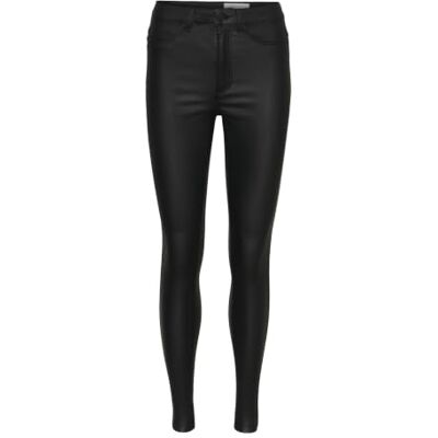 Noisy May Nmcallie Hw Skinny Coated Pants Noos Pantalon Femme - Publicité Noisy May Nmcallie Hw Skinny Coated Pants Noos Pantalon Femme - Publicité