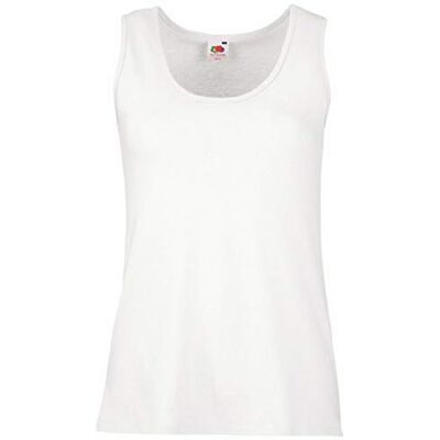Fruit Of The Loom Débardeur Femme/ Ladies Valuweight Blanc 2XL - Publicité Fruit Of The Loom Débardeur Femme/ Ladies Valuweight Blanc 2XL - Publicité