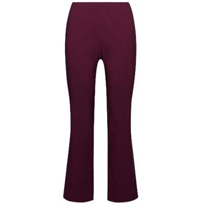 Ulla Popken Femme Grandes Tailles Pantalon Thermique en Tissu Bengaline Bien Chaud, Coupe Slim Fit avec Ceinture élastique Aubergine 60 540-58 - Publicité Ulla Popken Femme Grandes Tailles Pantalon Thermique en Tissu Bengaline Bien Chaud, Coupe Slim Fit avec Ceinture élastique Aubergine 60 540-58 - Publicité