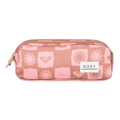Trousse à Crayons Rose Da Rock School de Roxy - 10x8.2x2.4 cm - Polyester recyclé - Publicité Trousse à Crayons Rose Da Rock School de Roxy - 10x8.2x2.4 cm - Polyester recyclé - Publicité