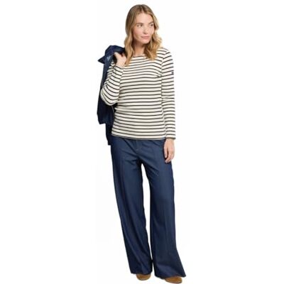 Armor Lux Marinière , Multicolore (Nature/Rich Navy Bi7), XXXXX-Large (Taille fabricant: 8) Femme - Publicité Armor Lux Marinière , Multicolore (Nature/Rich Navy Bi7), XXXXX-Large (Taille fabricant: 8) Femme - Publicité
