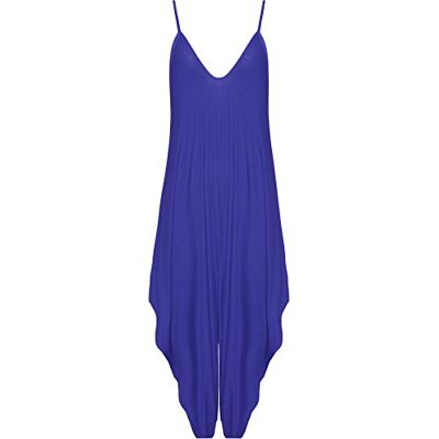 WearAll Femmes Lagenlook Lacets Harem Combinaison Robe Cami Salopette Gilet Haut Hauts Femmes Tailles 36-44 - Publicité WearAll Femmes Lagenlook Lacets Harem Combinaison Robe Cami Salopette Gilet Haut Hauts Femmes Tailles 36-44 - Publicité