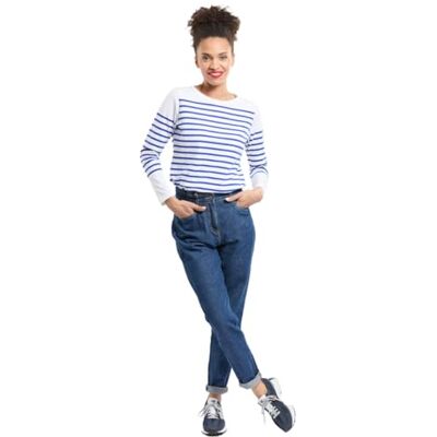 Armor Lux Femme Marinière "Arsenal" Femme Top manches longues, Multicolore (Blanc/Etoile Dw5), XL EU - Publicité Armor Lux Femme Marinière "Arsenal" Femme Top manches longues, Multicolore (Blanc/Etoile Dw5), XL EU - Publicité