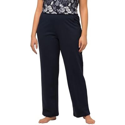 Ulla Popken Femmes Grande Taille Curvy Oversize Pull On Knit Leg Straight Leg Pocket Pants , Bleu Marine, 50 Tall - Publicité Ulla Popken Femmes Grande Taille Curvy Oversize Pull On Knit Leg Straight Leg Pocket Pants , Bleu Marine, 50 Tall - Publicité