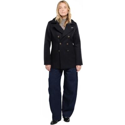 Armor Lux Femme Caban "Pointe Du Raz" Blouson, Bleu (Rich Navy D85), 50 EU - Publicité Armor Lux Femme Caban "Pointe Du Raz" Blouson, Bleu (Rich Navy D85), 50 EU - Publicité