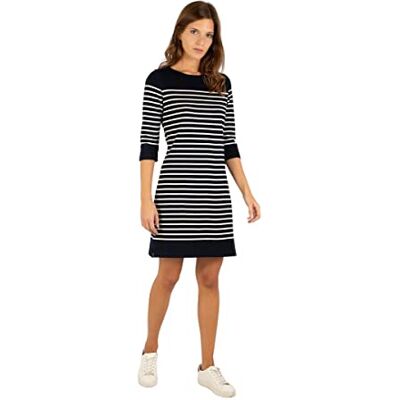 Armor Lux Femme Ile-tudy Robe, Multicolore (Rich Navy/Nature Bi5), S EU - Publicité Armor Lux Femme Ile-tudy Robe, Multicolore (Rich Navy/Nature Bi5), S EU - Publicité