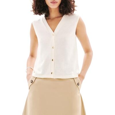 Caroll T-Shirt sans Manches - Publicité Caroll T-Shirt sans Manches - Publicité