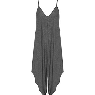 WearAll Femmes Lagenlook Lacets Bouffant Harem Combinaison Robe Haut Salopette Hauts Femmes Tailles 40-54 - Publicité WearAll Femmes Lagenlook Lacets Bouffant Harem Combinaison Robe Haut Salopette Hauts Femmes Tailles 40-54 - Publicité