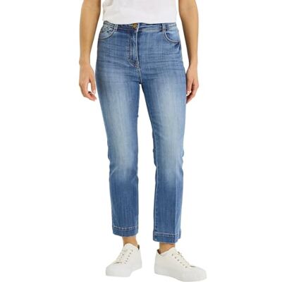 Grain de Malice Jean Bootcut Raccourci Tropez RB02 Femme - Publicité Grain de Malice Jean Bootcut Raccourci Tropez RB02 Femme - Publicité