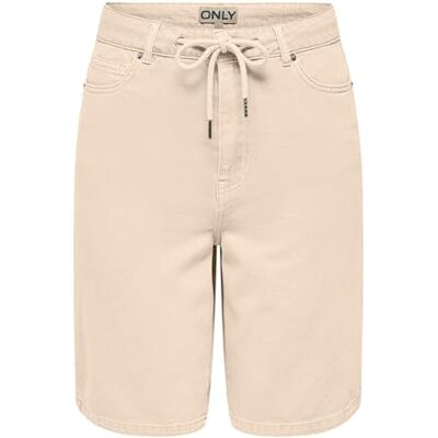 Only Onlsilla MW String Bermuda PNT pour Femme, Ecru, XS - Publicité Only Onlsilla MW String Bermuda PNT pour Femme, Ecru, XS - Publicité
