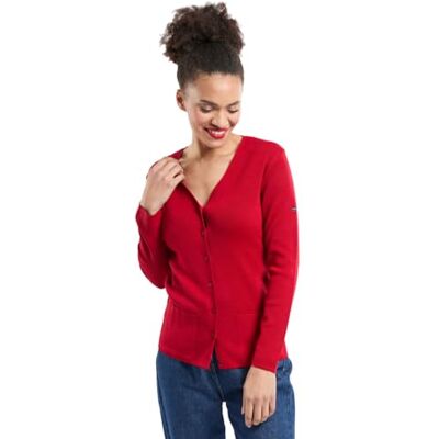 Armor Lux Cardigan col V en Laine et Acrylique - Publicité Armor Lux Cardigan col V en Laine et Acrylique - Publicité