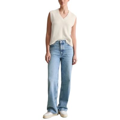 Marc O'Polo Marc OߴPolo Denim femmes jean en coton biologique jambe large - Publicité Marc O'Polo Marc OߴPolo Denim femmes jean en coton biologique jambe large - Publicité