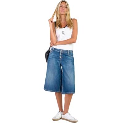 Bermuda en Jeans Laura Le Temps des Cerises - Publicité Bermuda en Jeans Laura Le Temps des Cerises - Publicité