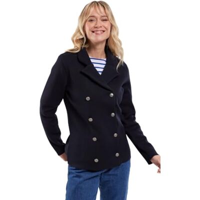 Armor Lux Veste croisée Nevez Maille Haute densité Rich Navy M - Publicité Armor Lux Veste croisée Nevez Maille Haute densité Rich Navy M - Publicité