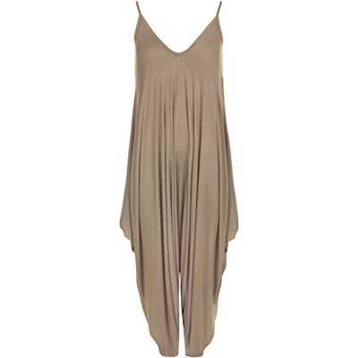 WearAll Femmes Lagenlook Lacets Harem Combinaison Robe Cami Salopette Gilet Haut Hauts Femmes Tailles 36-44 - Publicité WearAll Femmes Lagenlook Lacets Harem Combinaison Robe Cami Salopette Gilet Haut Hauts Femmes Tailles 36-44 - Publicité