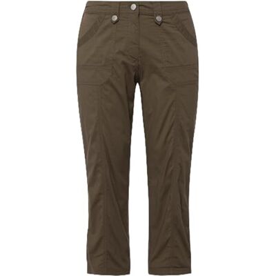 Ulla Popken Femme Grandes Tailles Pantalon Cargo 7/8, retroussable, 4 Poches Kaki 52 720673 44-50 - Publicité Ulla Popken Femme Grandes Tailles Pantalon Cargo 7/8, retroussable, 4 Poches Kaki 52 720673 44-50 - Publicité