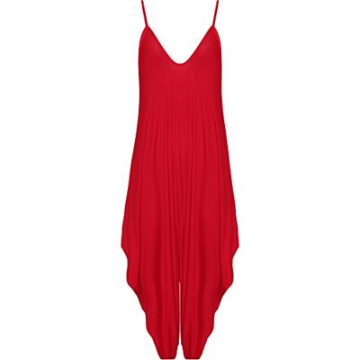 WearAll Femmes Lagenlook Lacets Bouffant Harem Combinaison Robe Haut Salopette Hauts Femmes Tailles 40-54 - Publicité WearAll Femmes Lagenlook Lacets Bouffant Harem Combinaison Robe Haut Salopette Hauts Femmes Tailles 40-54 - Publicité