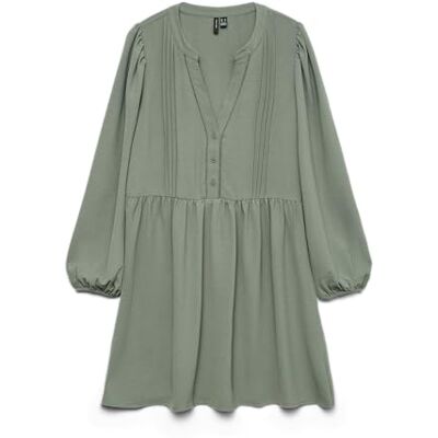 Vero Moda Vmemma Ls WVN GA Noos Robe en Dentelle, Laurel Wreath, L - Publicité Vero Moda Vmemma Ls WVN GA Noos Robe en Dentelle, Laurel Wreath, L - Publicité