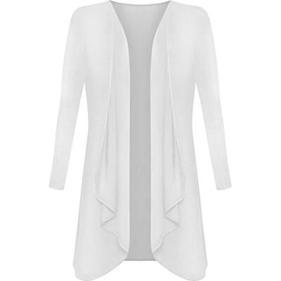 WearAll Grandes Tailles Longue Waterfall Cardigan Haut Hauts Femmes Grande Tailles 44-54 - Publicité WearAll Grandes Tailles Longue Waterfall Cardigan Haut Hauts Femmes Grande Tailles 44-54 - Publicité
