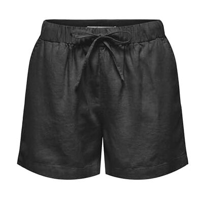 Only Onlgoa MW Lin BL Pull-up Shorts CC PNT Enfiler, Noir, XL Femme - Publicité Only Onlgoa MW Lin BL Pull-up Shorts CC PNT Enfiler, Noir, XL Femme - Publicité
