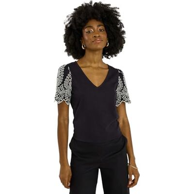 Grain de Malice T-Shirt Manches volantées Femme - Publicité Grain de Malice T-Shirt Manches volantées Femme - Publicité