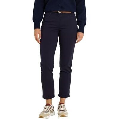 Grain de Malice Pantalon Chino uni Femme - Publicité Grain de Malice Pantalon Chino uni Femme - Publicité