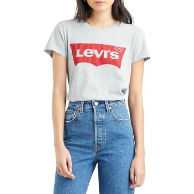 Levis Femme The Perfect Tee T-Shirt, Logo Starstruck Heather Grey , XL - Publicité Levis Femme The Perfect Tee T-Shirt, Logo Starstruck Heather Grey , XL - Publicité
