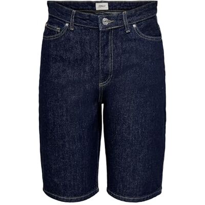 Only Onlsonny Hw Wide DNM Noos Short, Bleu foncé Denim, XL - Publicité Only Onlsonny Hw Wide DNM Noos Short, Bleu foncé Denim, XL - Publicité