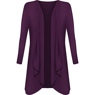 WearAll Grandes Tailles Longue Waterfall Cardigan Haut Hauts Femmes Grande Tailles 44-54 - Publicité WearAll Grandes Tailles Longue Waterfall Cardigan Haut Hauts Femmes Grande Tailles 44-54 - Publicité