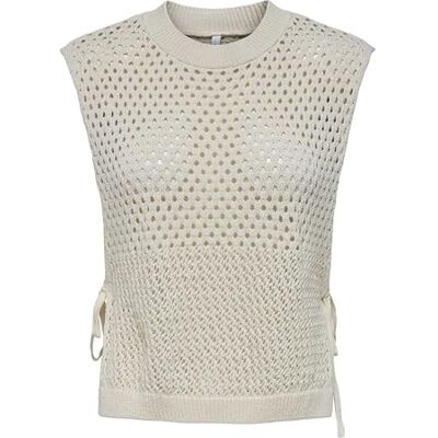 Only O-Neck Onlcasa Life SL String col Rond Pull KNT, Ecru, S Femmes - Publicité Only O-Neck Onlcasa Life SL String col Rond Pull KNT, Ecru, S Femmes - Publicité
