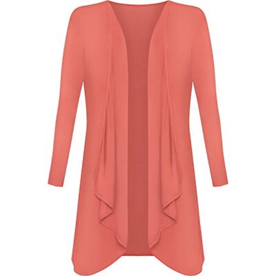 WearAll Grandes Tailles Longue Waterfall Cardigan Haut Hauts Femmes Grande Tailles 44-54 - Publicité WearAll Grandes Tailles Longue Waterfall Cardigan Haut Hauts Femmes Grande Tailles 44-54 - Publicité