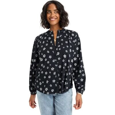 Roxy VL Wide Dreams Chemisier imprimé à Manches Longues Femme XL Noir - Publicité Roxy VL Wide Dreams Chemisier imprimé à Manches Longues Femme XL Noir - Publicité