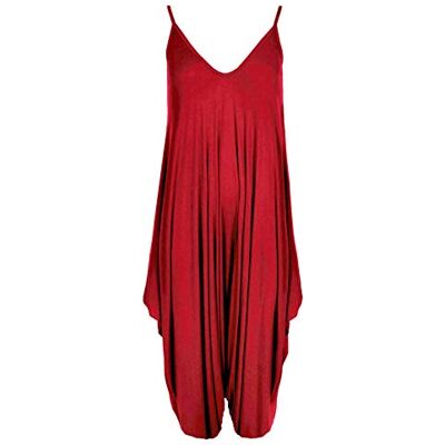 WearAll Femmes Lagenlook Lacets Harem Combinaison Robe Cami Salopette Gilet Haut Hauts Femmes Tailles 36-44 - Publicité WearAll Femmes Lagenlook Lacets Harem Combinaison Robe Cami Salopette Gilet Haut Hauts Femmes Tailles 36-44 - Publicité