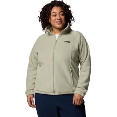 Veste en polaire Columbia Benton Springs à fermeture éclair complète - Safari - Femmes - Publicité Veste en polaire Columbia Benton Springs à fermeture éclair complète - Safari - Femmes - Publicité