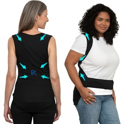 PERCKO - PostureCorrector - Noir - S - Posture Vest - Publicité PERCKO - PostureCorrector - Noir - S - Posture Vest - Publicité