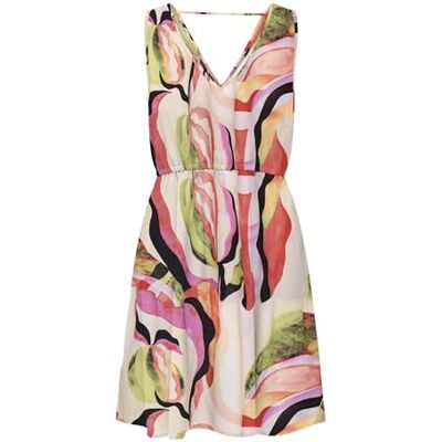 Only Onlnova Life Elite Sara String Dress AOP Robe, Kiwi, S Femmes - Publicité Only Onlnova Life Elite Sara String Dress AOP Robe, Kiwi, S Femmes - Publicité