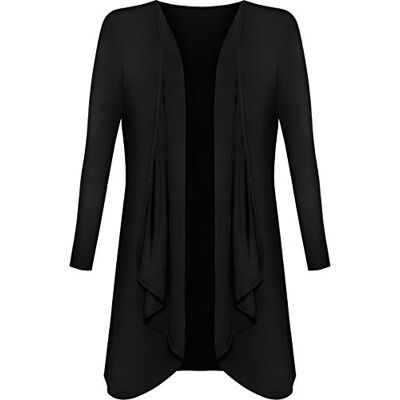 WearAll Grandes Tailles Longue Waterfall Cardigan Haut Hauts Femmes Grande Tailles 44-54 - Publicité WearAll Grandes Tailles Longue Waterfall Cardigan Haut Hauts Femmes Grande Tailles 44-54 - Publicité