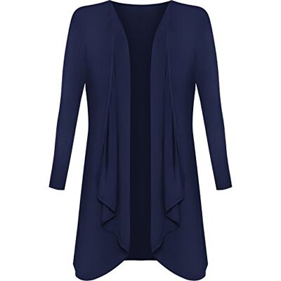 WearAll Grandes Tailles Longue Waterfall Cardigan Haut Hauts Femmes Grande Tailles 44-54 - Publicité WearAll Grandes Tailles Longue Waterfall Cardigan Haut Hauts Femmes Grande Tailles 44-54 - Publicité